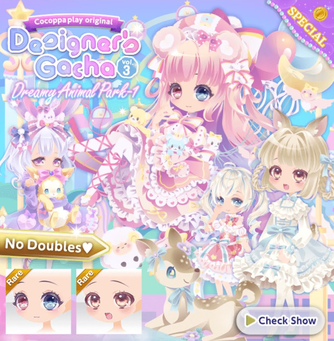 Designer's Gacha Vol.3, CocoPPa Play Wiki