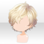 (Hairstyle) Peluche Wavy Short Hair ver.A yellow