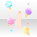 (Avatar Decor) Fluff Floating in Air Cotton Candy ver.A yellow