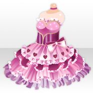 (Tops) Heart Princess Dress ver.A pink