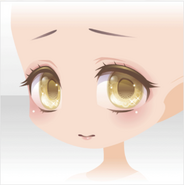 (Face) Levitating Girl Painful Face ver.A yellow