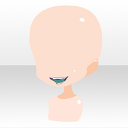 (Face Accessories) Unsleeping Soul Hollow Smile Face ver.A green