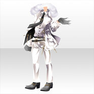 (Tops) Enfer Warlock Style ver.A white