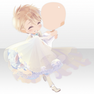 (Tops) Sorcery Happiness Lovers ver.A white