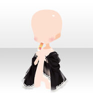 (Hand Accessories) Muse Cocktail and Cape ver.A black