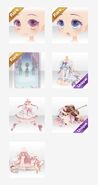 Dreaming Princess for (Body Accessories) Peluche Animal Ballerina ver.A blue