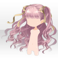 (Hairstyle) La Clarte Little Girl Wavy Hair ver.A pink