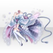 (Tops) Wisteria Oath Glamorous Kimono ver.A pale blue