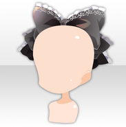 (Head Accessories) Sweet Confiture Juicy Ribbon ver.A black