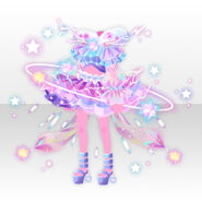 (Tops) Sparkling Shining Star Alien Colored Dress ver.A purple