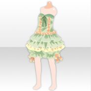 (Pant&Skirt) Bubble Frilled Drawers ver.A green