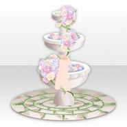 (Avatar Decor) Sweet Rose Garden Fountain ver.A white