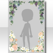 (Frame) Surrounded by Plenty of Fruit Frame ver.A green
