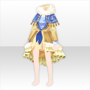 (Tops) Stellar Dolce Shiny Leo Mini Dress ver.A yellow