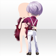 (Face Accessories) Dance of Temptation Together ver.A red