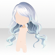 (Hairstyle) Tarot of the Divine Wheel of Fate Wavy Hair ver.A white