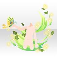 (Hand Accessories) Butterflies and Wind Magic Accessory ver.A green