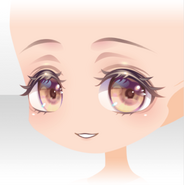 (Face) Emotional Summer Lady Gentle Smile Face ver.A yellow