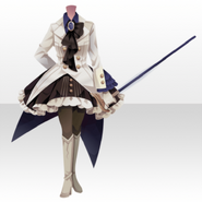 (Tops) Gentleman's Invitation Swallow Tailed Coat Style ver.A brown