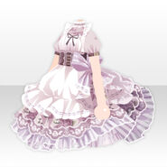 (Tops) Epilogue Corset Frill Apron Dress ver.A pink