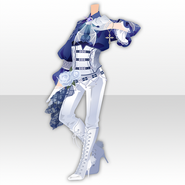(Tops) La Vie En Rose Corset Suit ver.A blue
