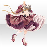 (Tops) Wonder Libro Pleats Dress ver.A pink (80 Plays)