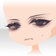(Face) Wisteria Oath Bouncer Serious Face ver.A black