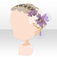 (Head Accessories) Night Jasmine Fairy Headband ver.A purple