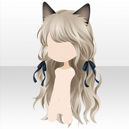 (Hairstyle) Chaton de Nöel Classical Cat Ear Wavy Hair ver.A brown
