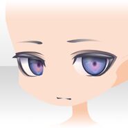 (Face) Twilight Cool Uninterested Face ver.A blue (50 Plays)
