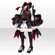 (Tops) Standing Soul Mini Dress ver.A red
