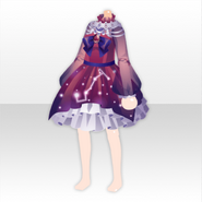 (Tops) Stellar Dolce Scorpio See-Through Dress ver.A red