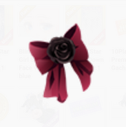 Ribbon and Rose Brooch