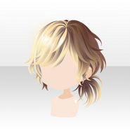 (Hairstyle) Evening Light Tail Hair ver.A yellow