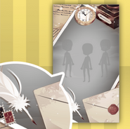 (Show Items) Gentleman's Invitation Letter Set Decor1 red ver.1
