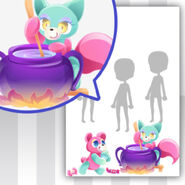 (Show Items) Niko chan and Friends Stirring Pot Decor2 ver.1