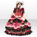 (Tops) Rose Queen Dress ver.A red