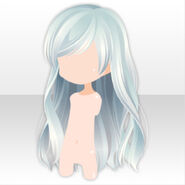 (Hairstyle) Brilliant Airy Long Hair ver.A blue