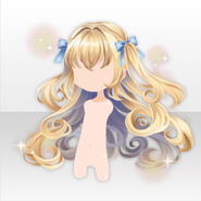(Hairstyle) Wonderland Alice Twin Hair ver.A yellow