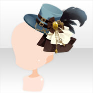 (Head Accessories) Ancient Silk Hat ver.A blue