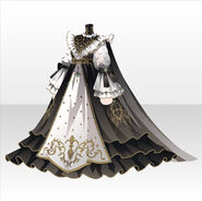 (Tops) Devil Church Sister Dress ver.A black