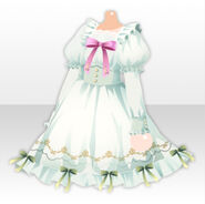 (Tops) Gärtner in der Nacht Frill Dress ver.A green