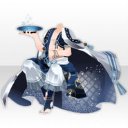 (Tops) Twilight Demon Dressed Down Hakama ver.A blue