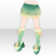 (Pant&Skirt) Melody of Daisy ♪ Lolita Bottoms ver.A green