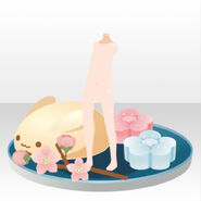 (Avatar Decor) Hana Hina Cute Wa Sweets ver.A blue