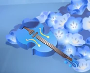 Flower Violin Blue