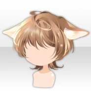 (Hairstyle) Monster Banquet Fox Short Hair ver.A brown