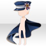 (Head Accessories) Symphony Military Cap and Cloak ver.A blue
