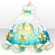 (Tops) Starry Sky Cygnus Dress ver.A green