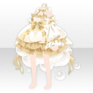 (Tops) Bath Time Witch Bubbles Dress ver.A yellow